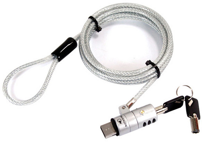 LG 그램17 17Z90S 노트북 USB포트 잠금장치 도난방지 케이블 시건장치 자물쇠 락, Note Lock-USB KEY, 1개