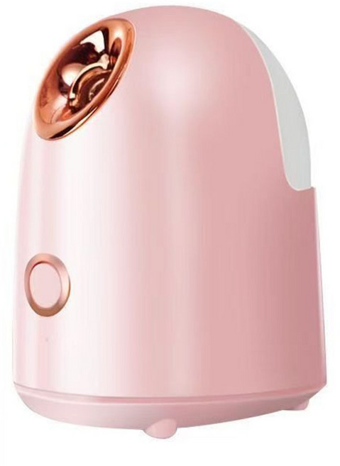 얼굴 보습 스팀기 휴대용 홈케어 나노 미스트기, 핑크