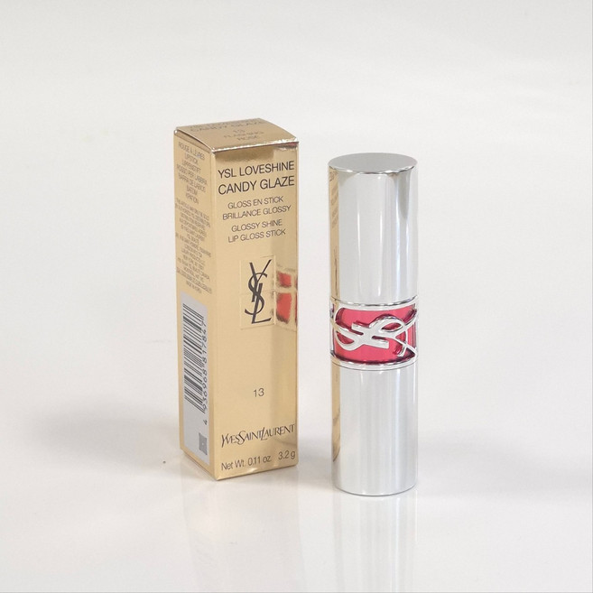 (백화점정품)입생로랑 글-레이즈 립스틱, 13 플래싱 로제, 3.2g, 1개