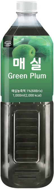 대호식품 까르페올데이 액상 매실, 1L, 10개