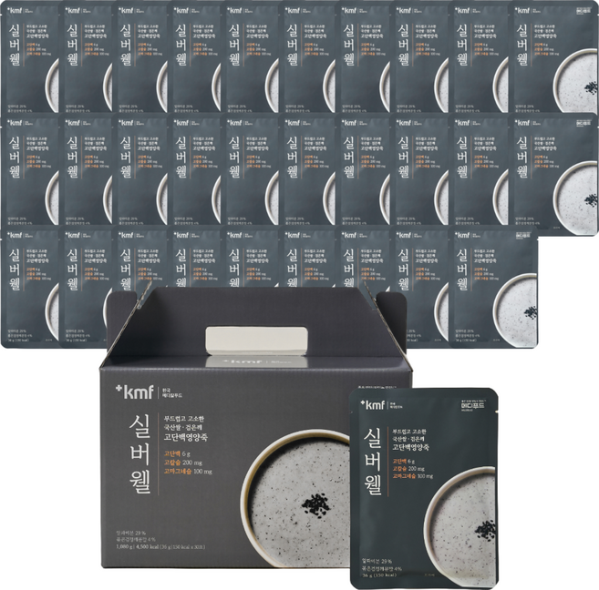 메디푸드 실버웰 고소한 고단백영양죽, 36g, 30개