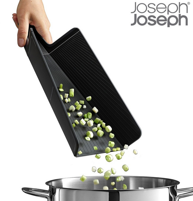 조셉조셉 찹투팟 접이식 플러스 도마, 블랙, 1개