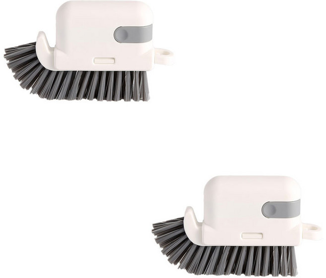 심플리핏 다용도 3 in 1 주방 만능 청소솔, 그레이, 2개