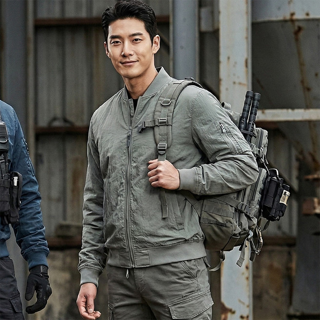 모렉스 남자 트리제 항공점퍼 작업복 근무복 겸용 MA-1 블루종 자켓 등산 잠바