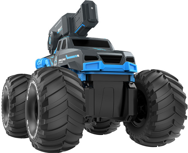 UB 수륙양용 워터건 RC카 오프로드 오토 듀얼 컨트롤, 블루, 1개