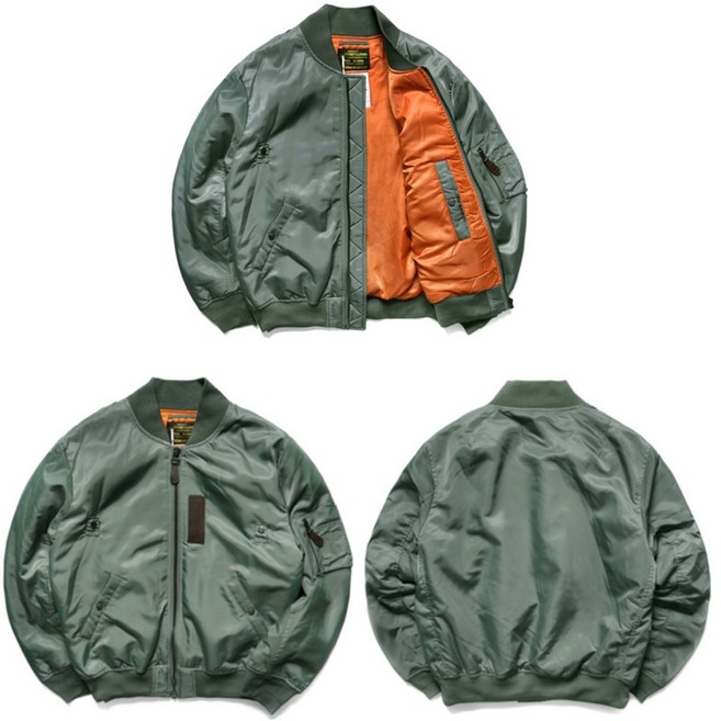 Folklore Classic 復刻版 USAF MA-1 空軍防寒飛行外套，三色可選，羊毛混紡填充尼龍飛行夾克 (隔日到貨)
