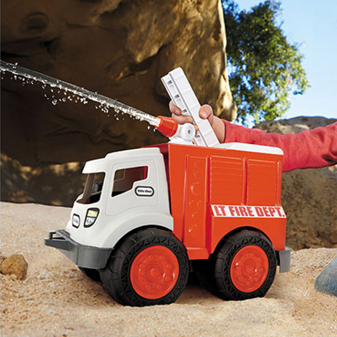 리틀타익스 리틀 더티디거 소방차 장난감, 1개, 1개