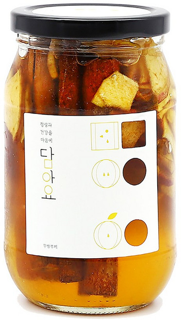 담아요 수제 시나몬애플청, 1개, 1개입, 540g