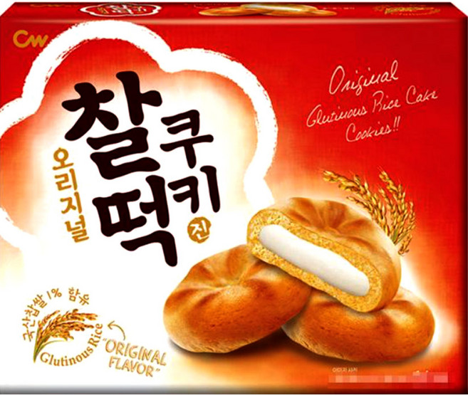 청우식품 찰떡쿠키 오리지날 12p, 258g, 2개