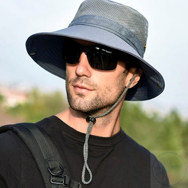 웬카 등산용모자 메쉬 아웃도어 등산모자 그레이