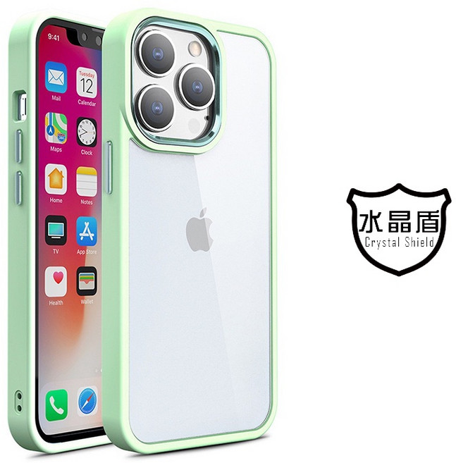 彩盾EXO iPhone 12/12 Pro/12 Pro Max/11/11 Pro/11 Pro Max 金屬鷹眼透明背板手機殼