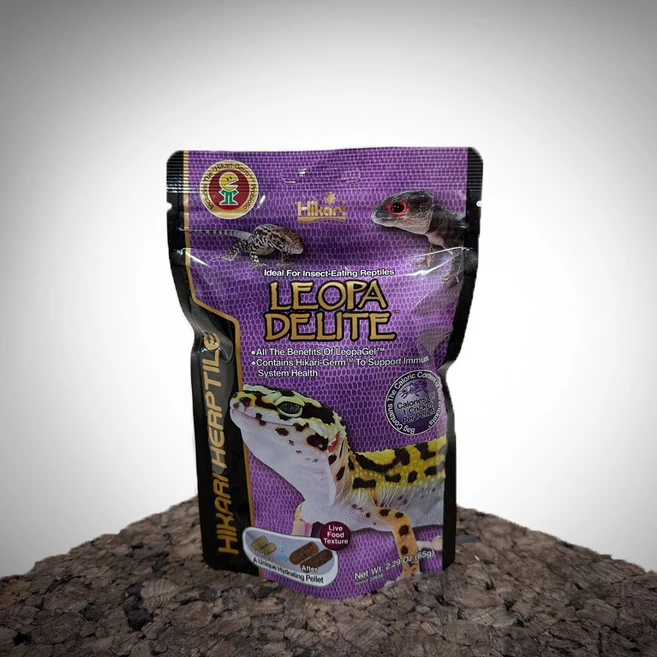 히카리 레오파딜라이트 도마뱀사료, 1개, 65g - 쿠팡