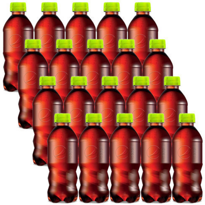 펩시콜라 제로 라임향 무라벨 20펫 제로칼로리 / 다이어트 콜라 / 청량음료, 1개, 300ml