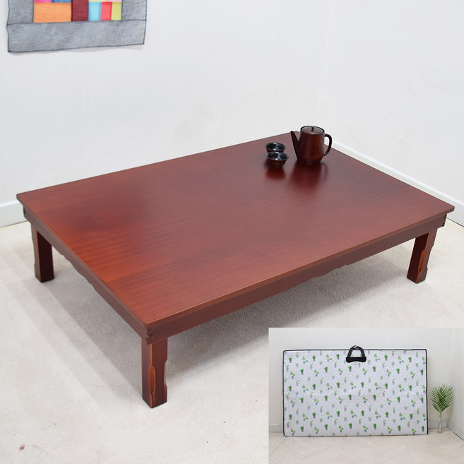 남원 향림공예 잉꼬공방 교자 캡 1200 x 800 + 초록정원 상커버 접이식 6인용 8인용 밥상 교자상 제사상 손님상 집들이, 캡교자1200x800+초록정원 교자커버