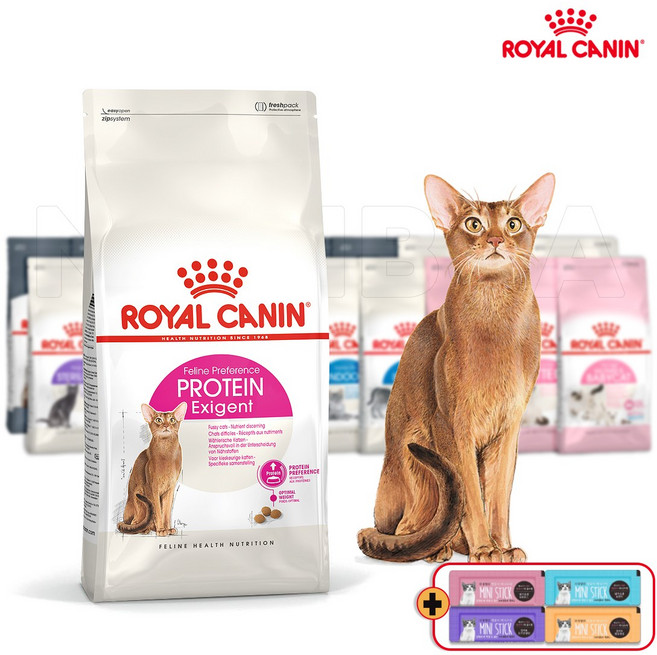 로얄캐닌 캣 프로틴 엑시전트 2kg 입맛까다로운고양이 체중유지 요로건강, 크리미간식 증정, 상세페이지안내, 1개