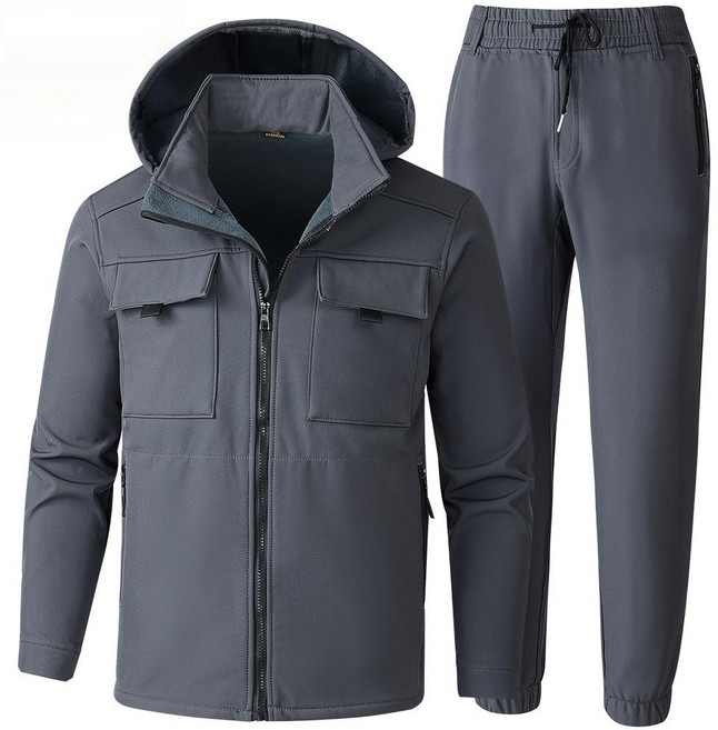 ANYOU 남자 방수 방풍 보온 상하의 세트 아웃도어 작업복