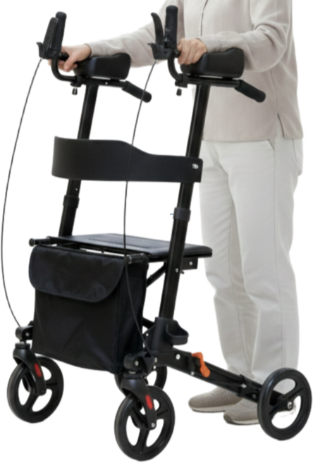 메머드텍 노인 보행기 접이식 보행 보조기 어르신 유럽형, 1개