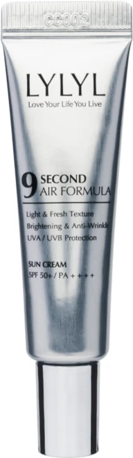 릴릴 나인세컨드 에어포뮬라 4세대 선크림 SPF50+ PA++++, 10개, 10ml - 쿠팡