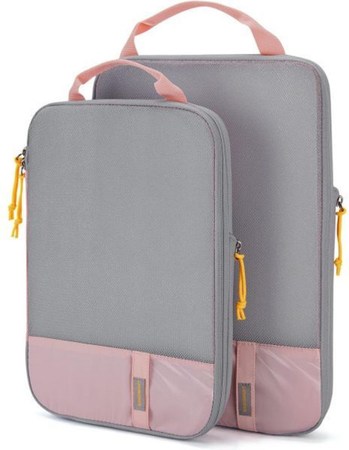 BAGSMART 6개 세트/4개 세트/2개 세트 압축 패킹 큐브 (여행용) 경량 수하물 정리 가방 내구성 좋은 공간 절약형 여행 필수품