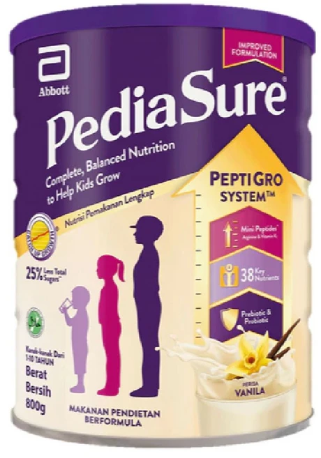 페디아슈어 밸런스드 뉴트리션 바닐라 1-10세 성장기 아동 영양보충, 800g, 1개 - 쿠팡