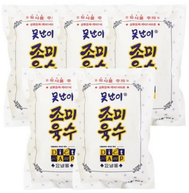 못난이 조미육수 300g 세트, 15개