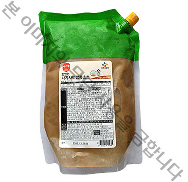 이츠웰 나가사끼짬뽕소스, 3개, 2kg