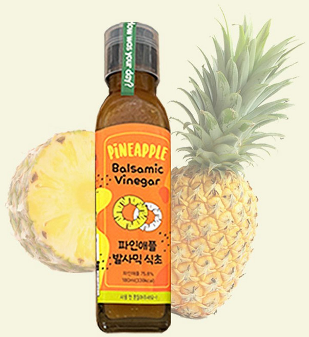 파인애플 발사믹식초 과일식초 발효식초, 1개, 300ml
