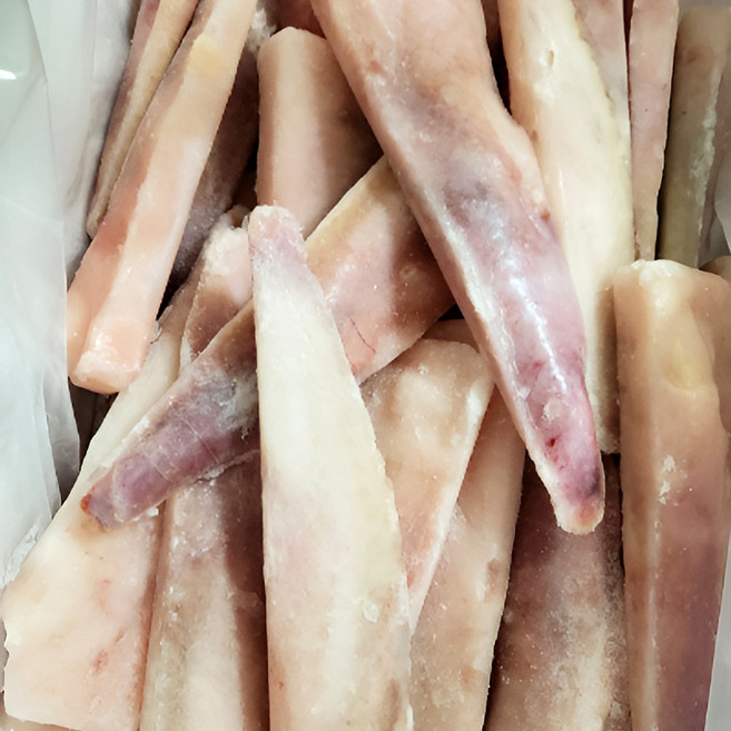 국내산 급냉 손질 가시 없는 순살 아귀 아구, 1박스, 3kg