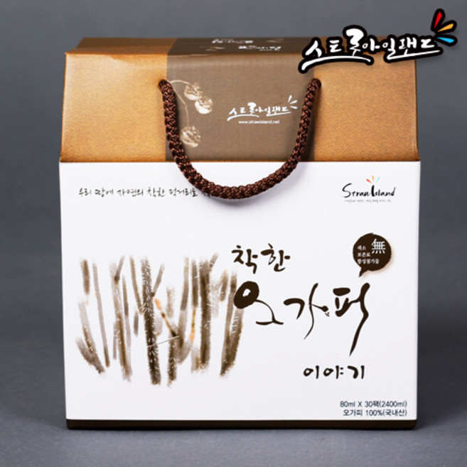 스트로아일랜드 착한 토종 오가피즙, 1박스, 2.4L