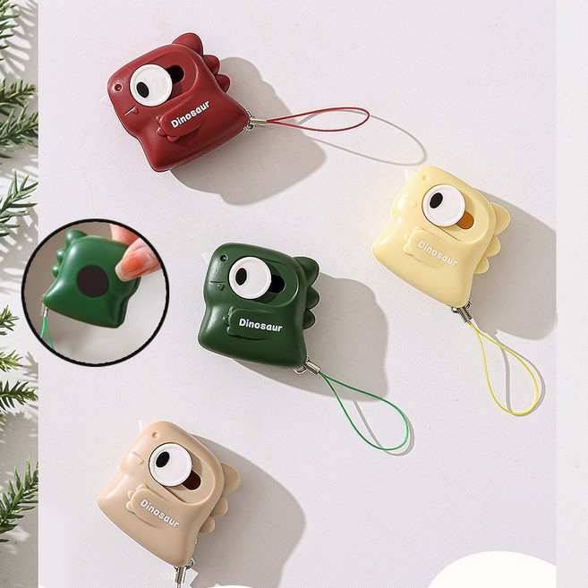 자석 택배칼 안전 세라믹 커터칼 2종 세트, 1세트, 레드+그린