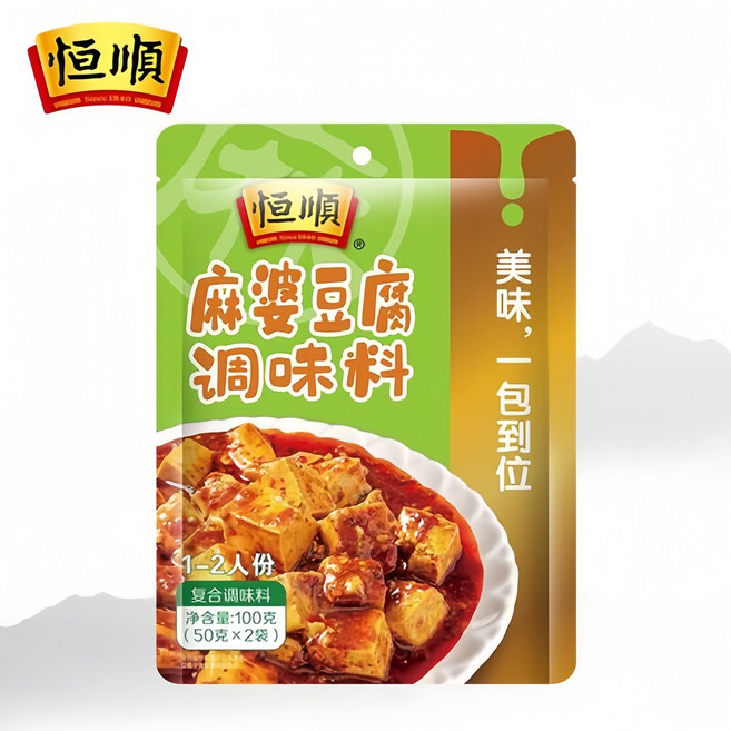 <중화국제>헝순 마파두부 소스 마라두부 양념 1~2인분, 1개, 100g