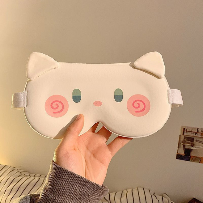 DFMEI 3D立體遮光睡覺眼罩學生午休睡眠透氣緩解眼疲勞不勒冰絲男女禮物