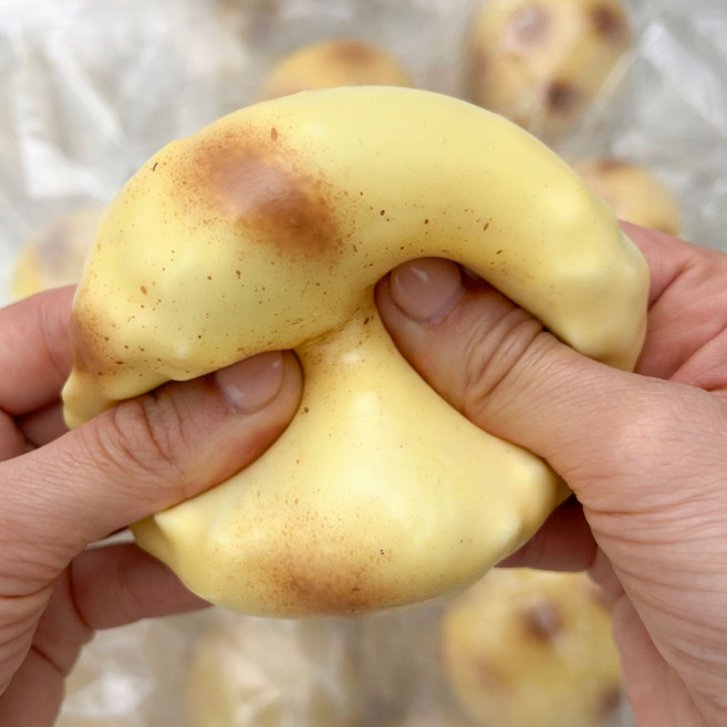 크런치 슬랑이 감자빵 말랑이 SNS 대란템 스트레스 해소, 1개, 70g, 혼합