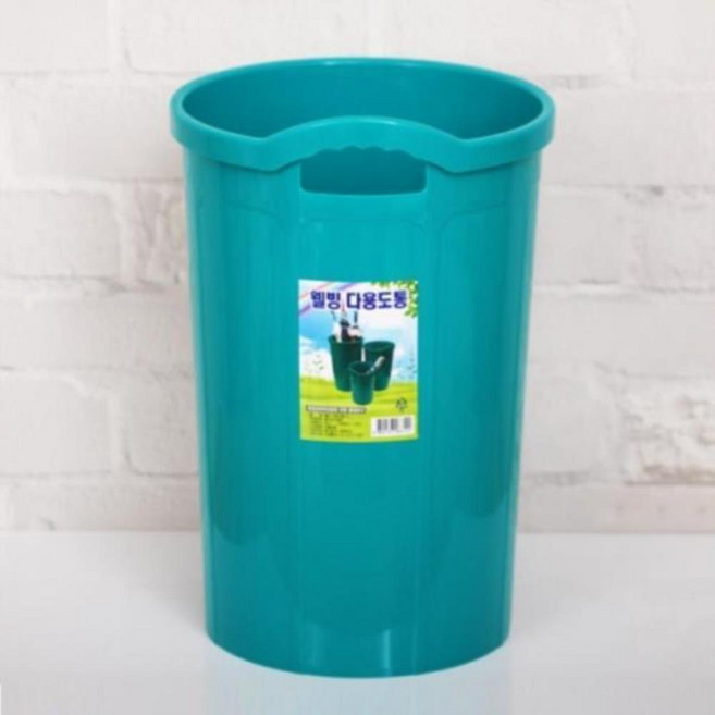 웰빙다용도통 우산꽂이 오픈휴지통 (소-25.5x37cm) 휴지통 쓰레기통 우산통 오픈휴지통 오픈쓰레기통 오픈우산꽂이 플라스틱우산꽂이 플라스틱우산통 다용도우산, 1개, 상품선택