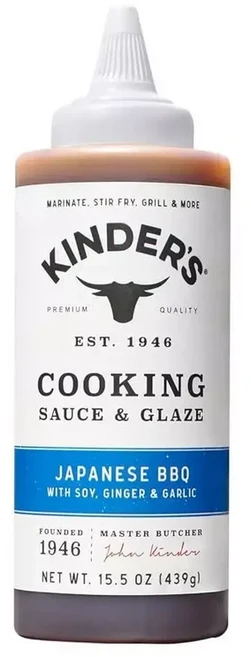 Kinders Sauce Cooking Japnse BBQ 450ml 15.5온스 호환, 1개