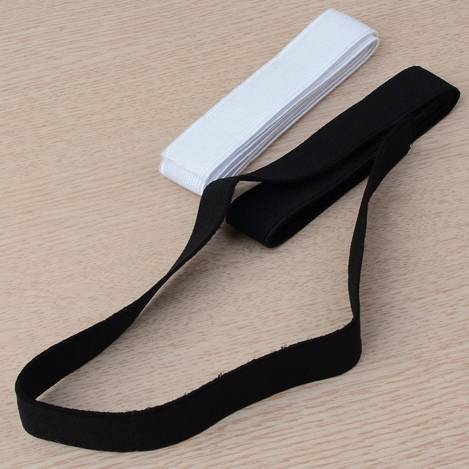 폭넓은고무줄 침대커버끈 패드이불고정 넓적한밴드 잘라쓰는, 색상, 1개, 흰색