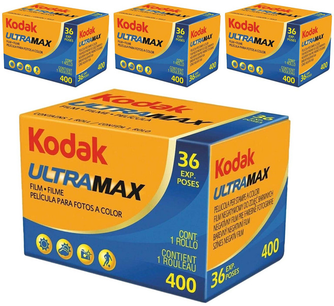 코닥 울트라맥스 400 36컷 컬러 프린트 필름 35mm, 4개