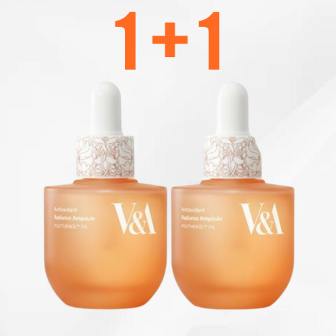 V&A 안티옥시던트 래디언스 앰플 30mL 듀오 [투명광채], 2개
