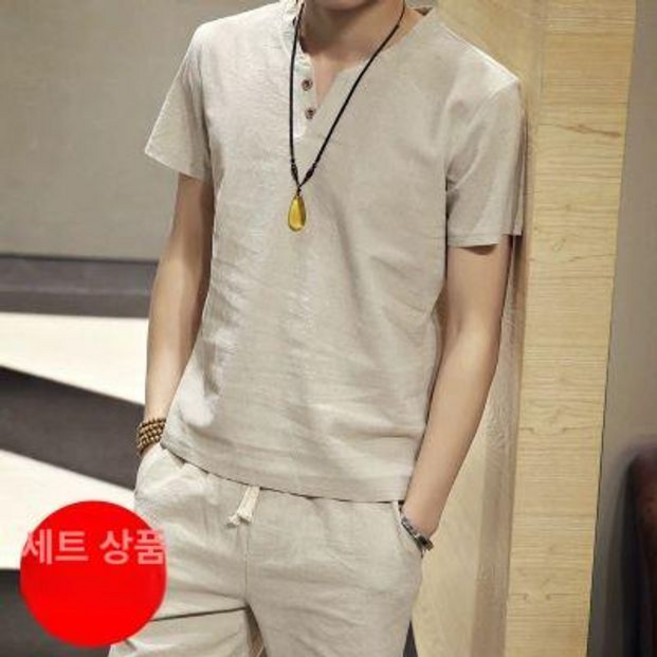 남자 데일리 삼베옷 스님복 승복 장삼 상하의세트 두루마기