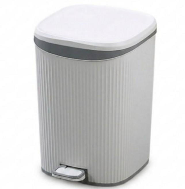 가온집 쓰레기통 휴지통 20리터, 그레이