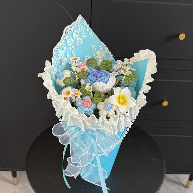 冰淇淋D1花束 生日禮物, 冰淇淋D2花束 母親節卡片*成品花束, 1套