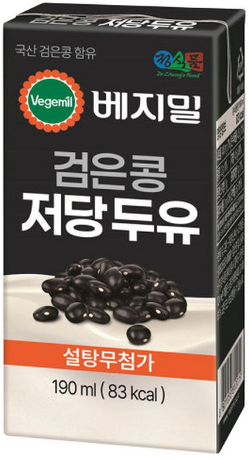 [베지밀] 검은콩 저당두유 190ml 48개