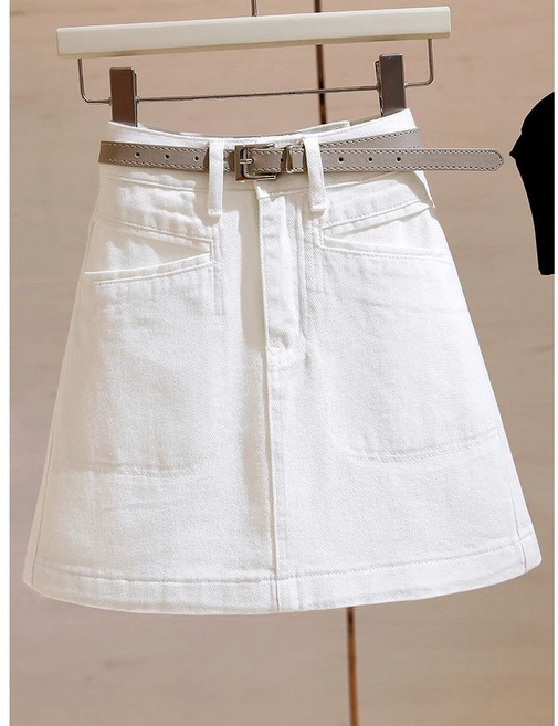 COSYEVNO 여성 데님 미니스커트 여름용 캐주얼 바텀 CLXdk-1