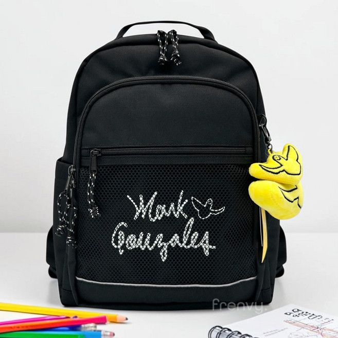 [국내정품] 마크곤잘레스 키즈 엔젤 키링 백팩 메쉬 포켓 프렌비 안전키링