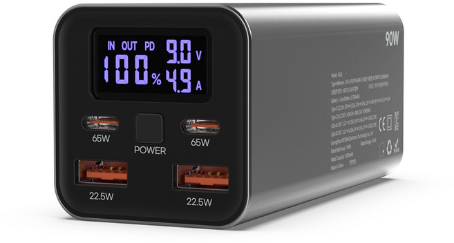 이지넷유비쿼터스 NEXTU 보시노 고속충전 PD 65W 대용량 노트북 보조배터리 2014TQPB 20000mAh, 단품