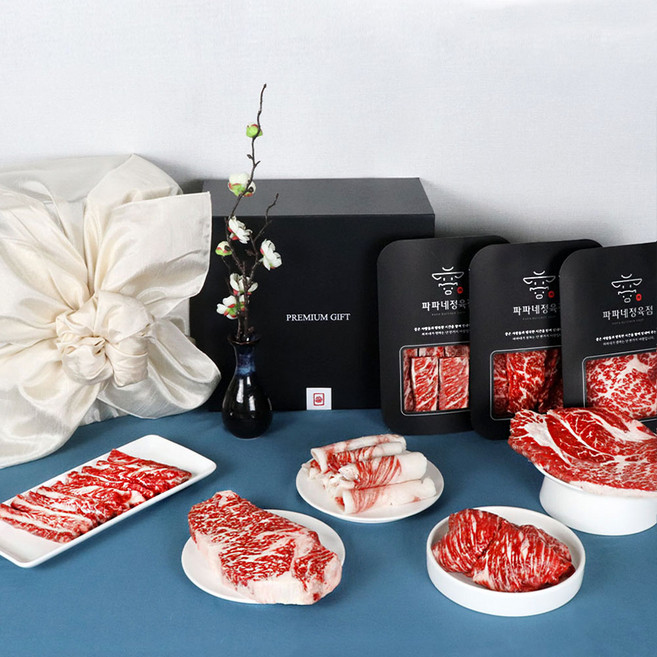 ++1 마장동 한우 선물세트 명절선물 투쁠 소고기 구이용 추석 명절 설, 2. 10만원대 세트, 설악특품 1kg (갈비 등심 한우꽃살 차돌 부채), 1kg, 1세트