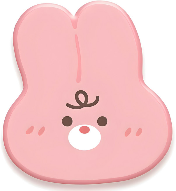 동물 캐릭터 아크릴 스마트톡, 토끼, 1개