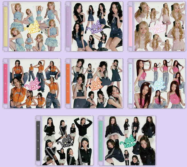 세이마이네임 SAY MY NAME 앨범 Our Vibe Hype Vibe ver 랜덤 중복X, 1매, 1