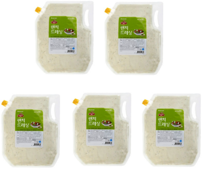 쉐프원대상 랜치 드레싱 2kg 5개 (1박스)