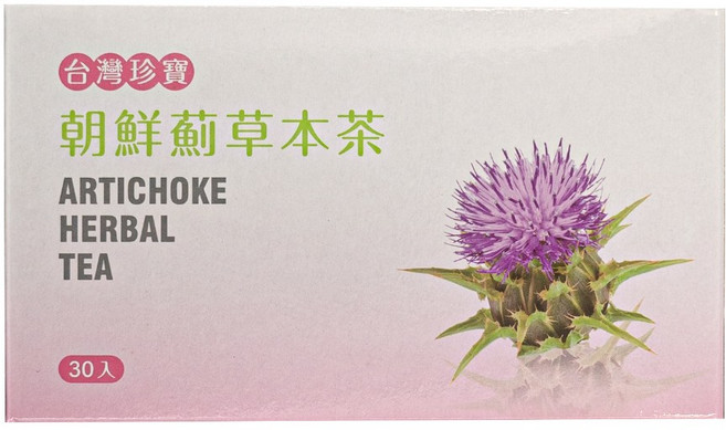 台灣珍寶 朝鮮薊草本茶 每包3公克 30入, 3g, 1盒, 30個裝